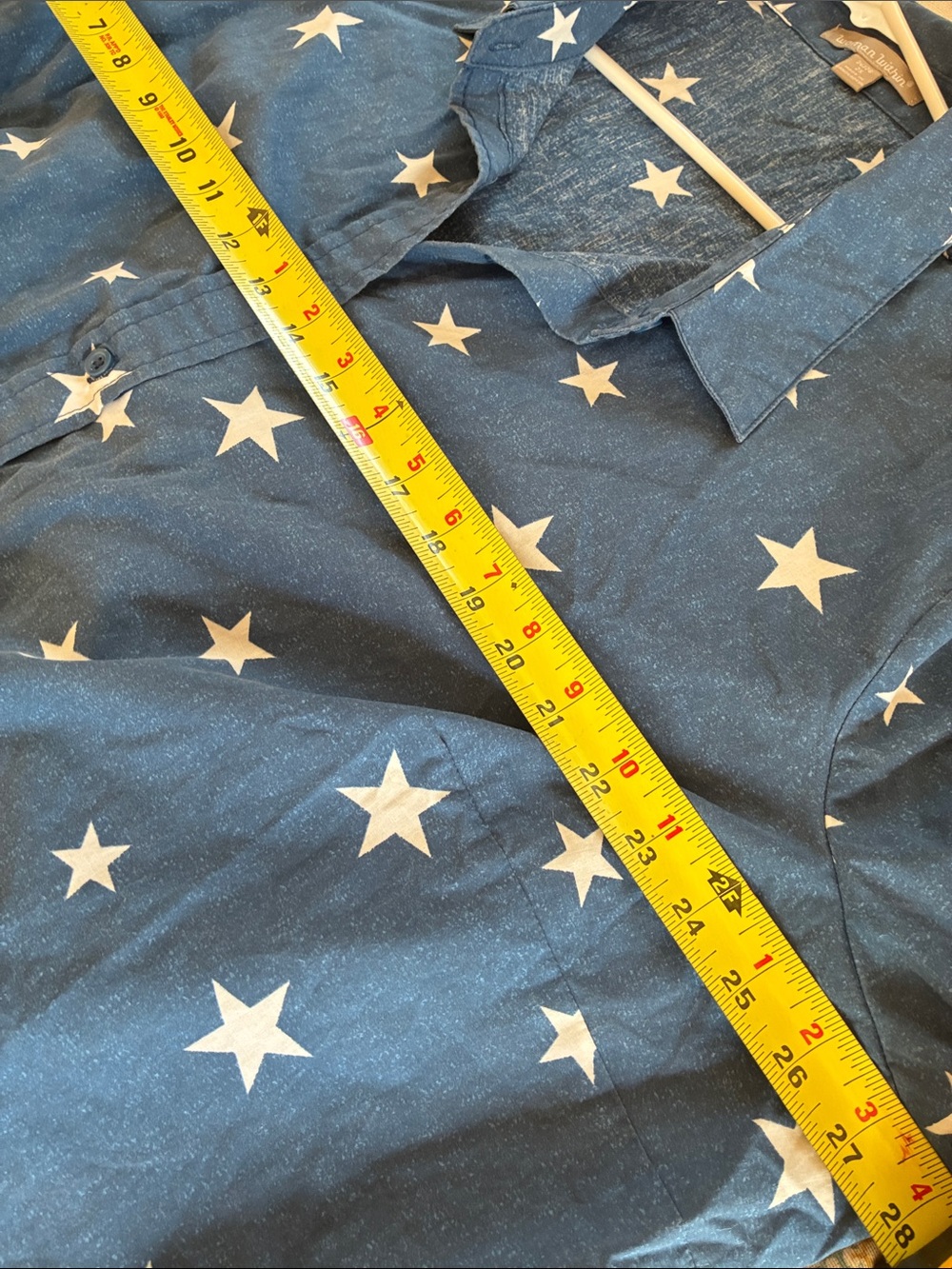 WomanWithin Size 2X Star-Print Button-Up Shirt - Unbranded - Picture 8 of 10